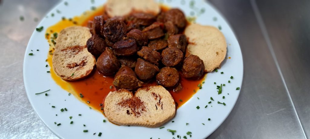 Chorizo Al Vino De Sanlucar Image of Chorizo Al Vino De Sanlucar